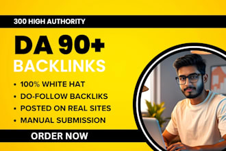 provide high quality dofollow SEO backlinks service