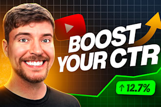 design attractive youtube thumbnail with high CTR