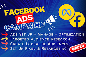 expertly setup and manage meta ads campaign to boost sales