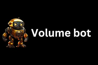 create solana volume bot, market maker bot on raydium dex, pumpfun, dexscreener