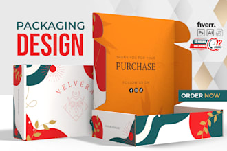 do box design, packaging design, mailer box with 3d mockup
