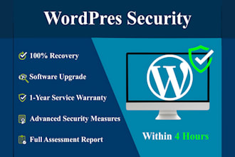 remove wordpress malware, fix bugs, errors, security issues clean site and virus