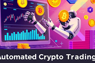 build custom ai crypto trading bots dex arbitrage, binance and uniswap