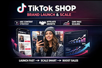set up and scale your tiktok shop with affiliate and ugc strategy