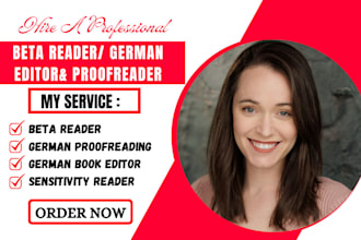 be your sensitivity reader romance crime thriller proofread german book editing