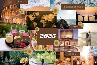 create a personalized vision board for your goal