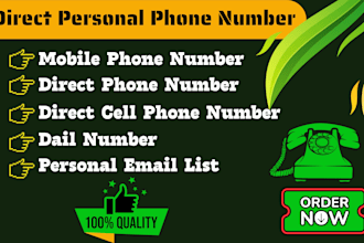 find direct phone number, mobile number, personal email and contact info
