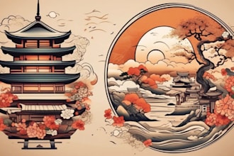 design a chinese or japanese calligraphy tattoo for you