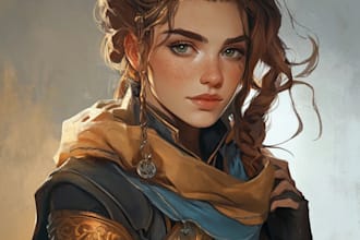 do your dnd character art
