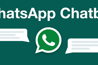 do whatsapp chatbot, chatgpt bot, appointmtnt bot, reply bot, facebook chatbot