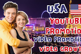 organic USA youtube music video promotion USA views channel promotion