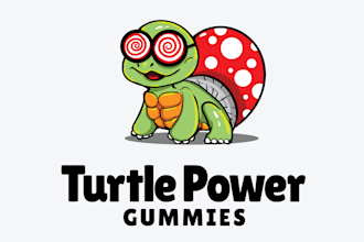 make an modern high quality mushroom logo design