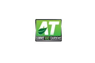 create refreshed lawn garden business logo design