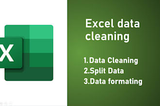 clean, merge, split your data