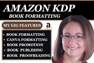 do french book formatting amazon kdp book proofreading for KDP book publishing