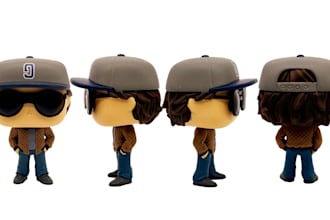 create custom 3d funko pop, 3d sculpting ,3d character modeling for 3d printing
