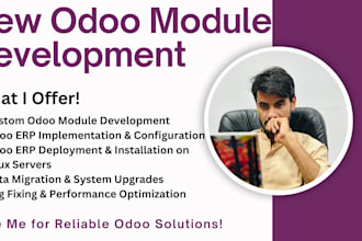 develop odoo modules and customize odoo for all versions