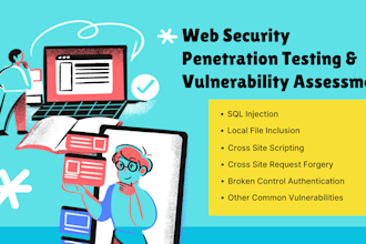 do vulnerability assessment and penetration testing with detailed report