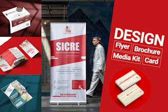 design flyers, brochures, media kits, cards for ngos, charities, fundraising