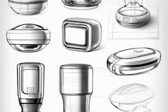 sketch a product design idea
