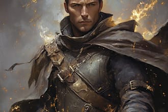 draw cool dnd character and fantasy concept art for you