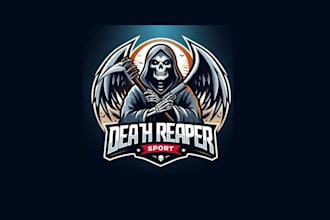 design high quality custom dead mascot logo with fastest delivery