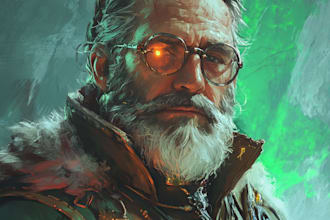 draw dnd art, fantasy character, scifi, and dnd party