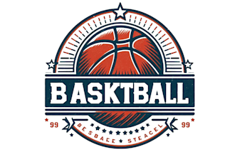 design logo for baseball, basketball