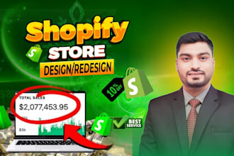 build shopify website redesign shopify website design shopify store design