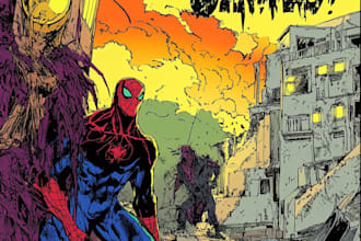 do comic book cover comic cover page design