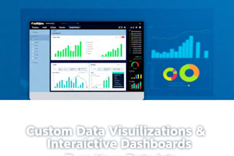 create custom data visualization and dashboards