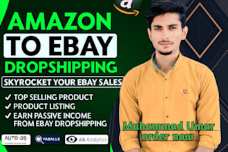 do amazon to ebay dropshipping product research ebay SEO top listing