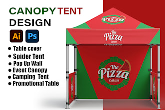 design professional canopy tent,  tent design, feather flag ,