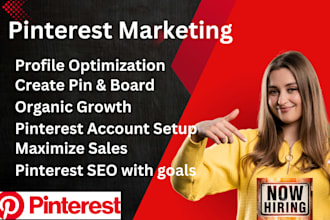 manage and optimize your pinterest as virtual assistant