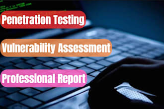 conduct  penetration test and vulnerability assessment on your website or server
