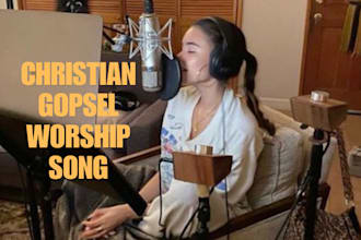 be your female songwriter for soulful song, jingles, vocalist for cover song