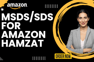 create ghs safety data sheet msds sds for USA eu or amazon