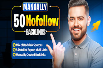50 nofollow backlinks for your site to make your site profile good