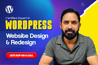 create divi wordpress website development build  design or redesign wordpress