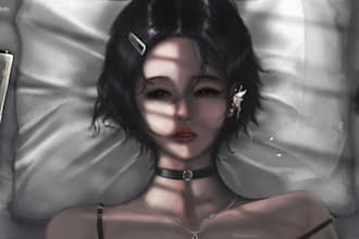 create semi realism illustration for games and more