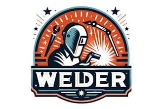 do custom welder logo design