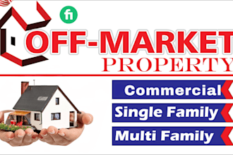 do off market single family multifamily and commerical properties