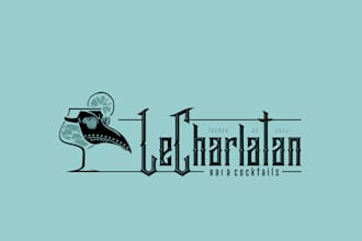 design awesome cocktail bar logo