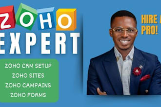 setup zoho CRM automation zoho campaigns zoho books zoho API flow zoho forms
