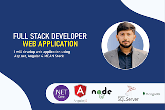 be your asp dotnet core angular and mean stack developer