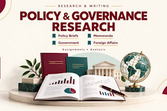 do assigned policy research, memorandum, brief, government, foreign analysis