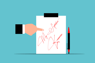 design autograph, handwritten signature logo, cursive or personal signature