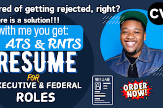 write ats, rnts resume for grc, executive and federal role