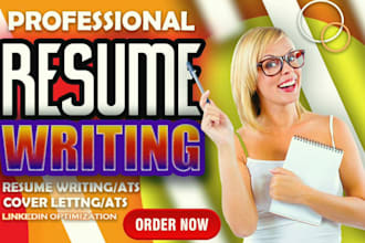 write a nursing, ats resume, CV writing usa, UK, cover letter, linkedin profile