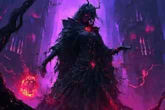 make you custom sci fi horror and fantasy creature concept or character design